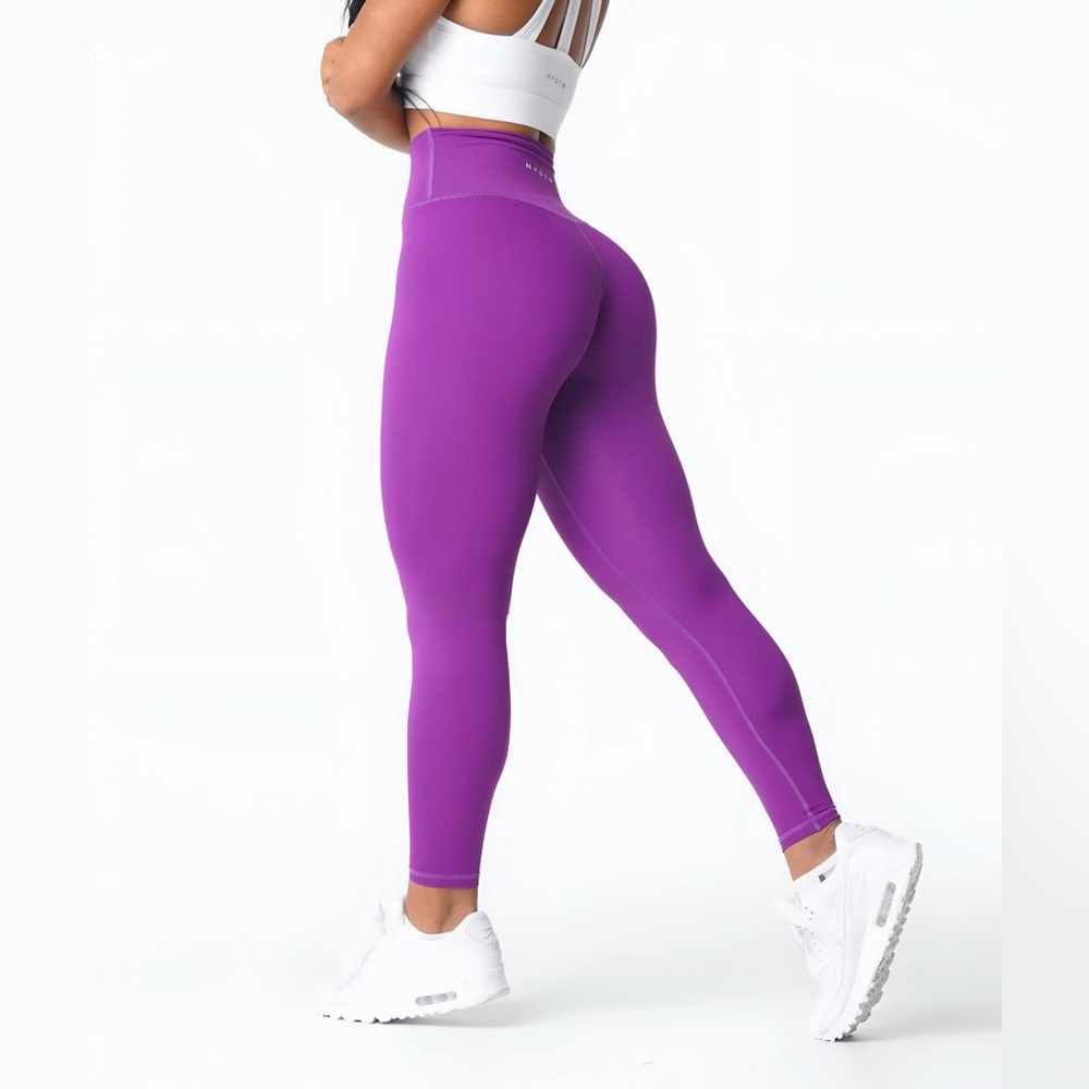 NEW NVGTN Zinnia Signature 2.0 Leggings, Purple, Size Small